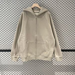 FEAR OF GOD 8th Season Velvet Hoodie ESSENTIALS Casual Fashion Jacket